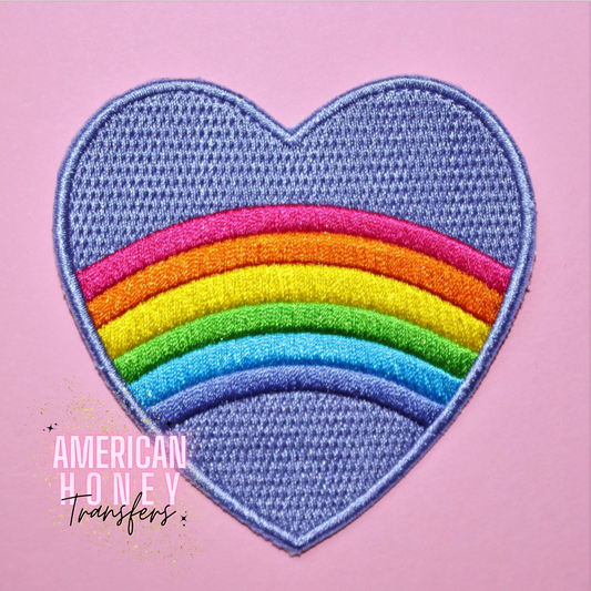 RAINBOW HEART  PATCH - EXCLUSIVE