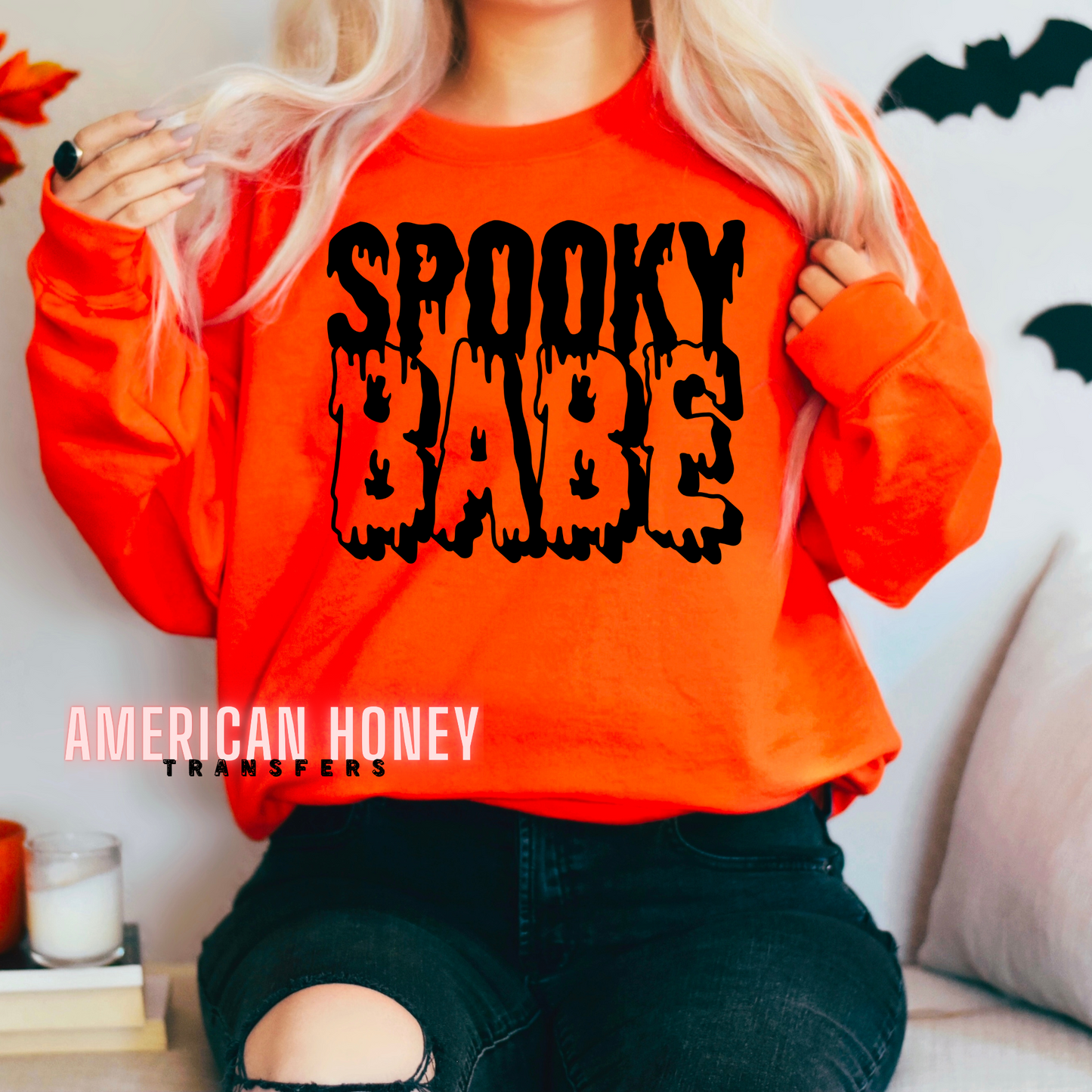 SPOOKY BABE DRIP (SCREEN PRINT)