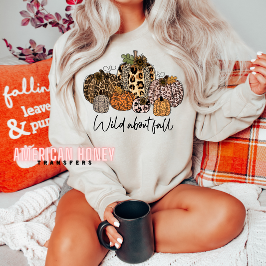 WILD ABOUT FALL (THIN MATTE CLEAR FILM SCREEN PRINT)