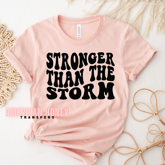 STRONGER THAN THE STORM (SCREEN PRINT)