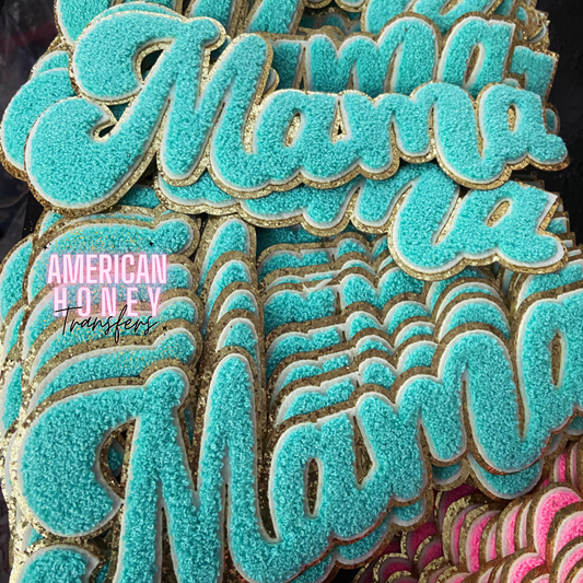 MAMA CHENILLE PATCH - MINT