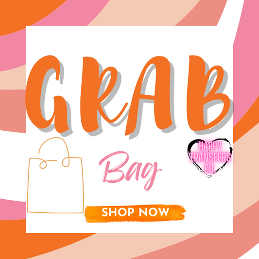 50 Screen Prints Transfers GRAB BAG (Single & Full Color Mix)