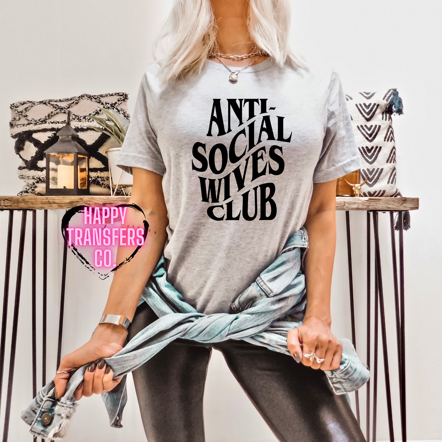 ANTI SOCIAL WIVES CLUB (SCREEN PRINT)